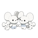 Maushold Family Of Four Sprite 4